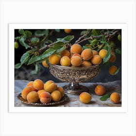 Apricots Art Print