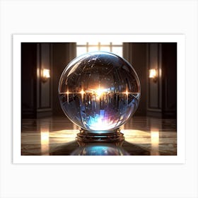 Crystal Ball Art Print