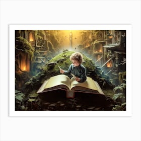 Joy Of Reading 16 Art Print