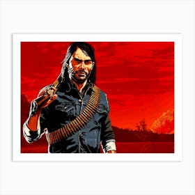 Red Dead Redemption 5 1 Art Print