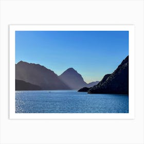 View Of Milford Sound (Greenland Series) Art Print