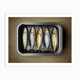 Sardines In A Can 2 Art Print