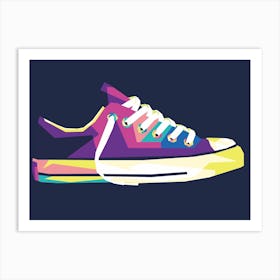 Legend Shoes Wpap Art Print