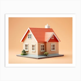 Miniature House 7 Art Print