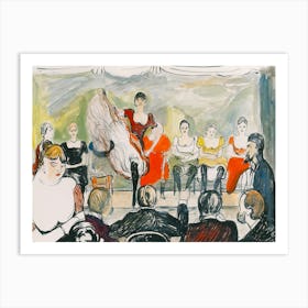 Tingletangle, Edvard Munch Art Print