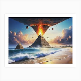 Eruption Art Print