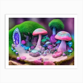 Fairy Garden 7 Art Print