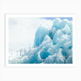 Iceberggeometry 6 Art Print