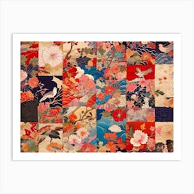 Japanese Quilt Art Print