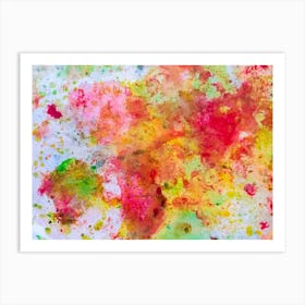 Watercolor Painting 4 Art Print