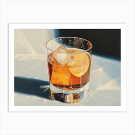 Glass Of Whiskey Art Print