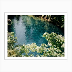 Blue Pool Art Print