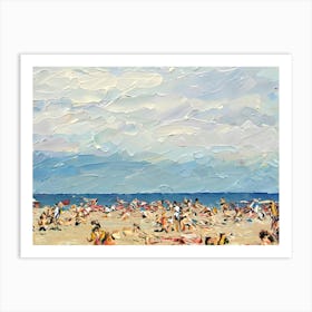 Day At The Beach 1 Art Print