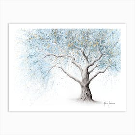 Cool Breeze Tree Art Print