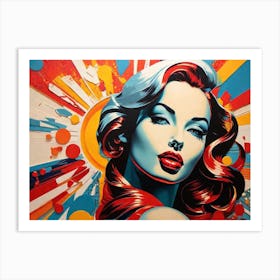 Pop Art Painting Art Print