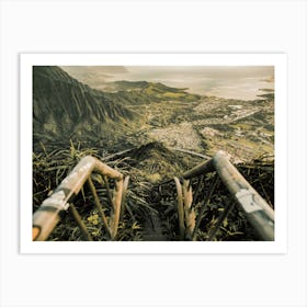 Hawaii Hiking View Art Print