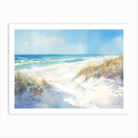 Sand Dunes 8 Art Print