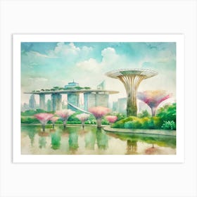 Singapore Gardens By The Bay Art Print