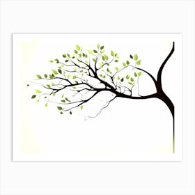  BRANCH VECTOR ART  Art Print