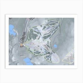 Donner Ski Ranch Art Print