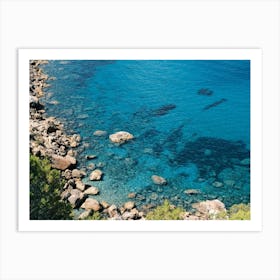 Blue Coast of Ibiza // Ibiza Nature & Travel Photography Art Print