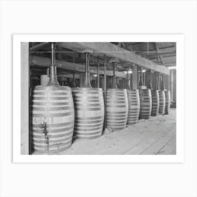 Untitled Photo, Possibly Related To Barrels Of Perique Tobacco During Process Of Aging,Perique Tobacco Is Art Print