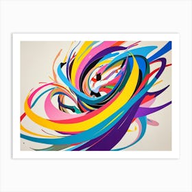 Abstract Painting 752 Art Print