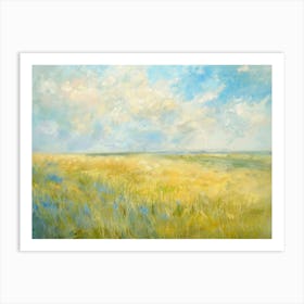 Field Of Yellow 5 Art Print