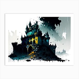 Castle In The Sky 3 Art Print