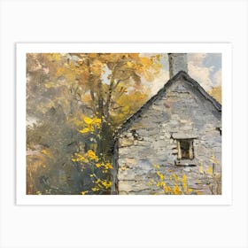 Old Stone House Art Print