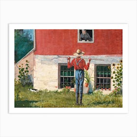 In The Garden (1874), Winslow Homer Art Print