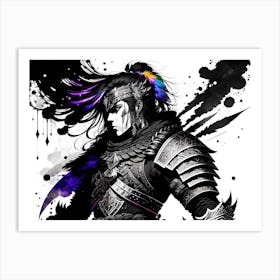 Shinobi Warrior Art Print