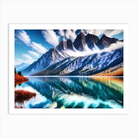 Mountain Lake 46 Art Print