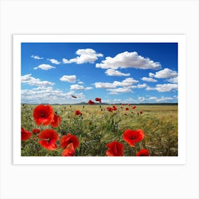 Field Of Poppies Art Print