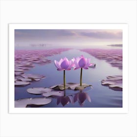 Lotus Flower 11 Art Print