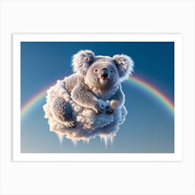 Cloud Koala Art Print