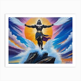 God Of The Sky Art Print