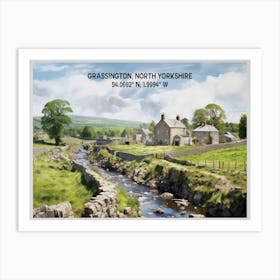 Grassington North Yorkshire 5 Art Print