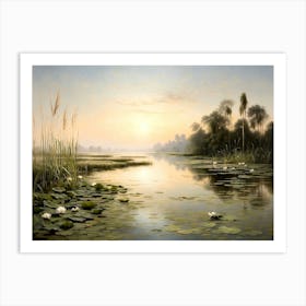 Lily Pond Art Print