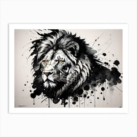 Lion king 9 Art Print