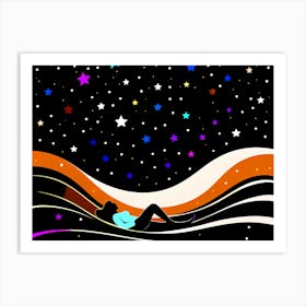 Dreams vector art Art Print