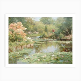 Lily Pond Art Print