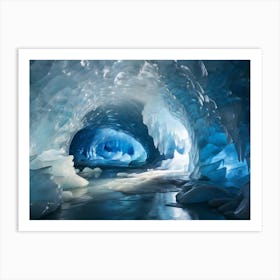 Ice Cave Paintings Art Print 2 Art Print