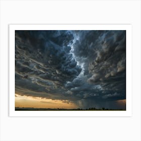 Storm Clouds In The Sky Art Print