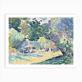 Landscape (1904), Henri Edmond Cross Art Print