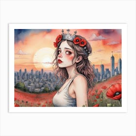 Poppies 3 Art Print