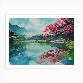 Blossom Serenity Art Print