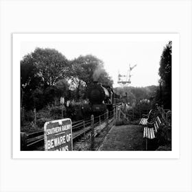 Autum 2024 Isle Of Wight Steam Railway Art Print