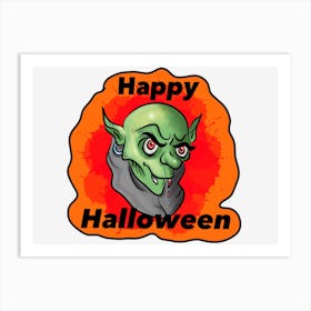 Happy Halloween Art Print