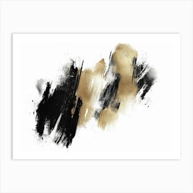 Abstract Brushstrokes Canvas Print 25 Art Print